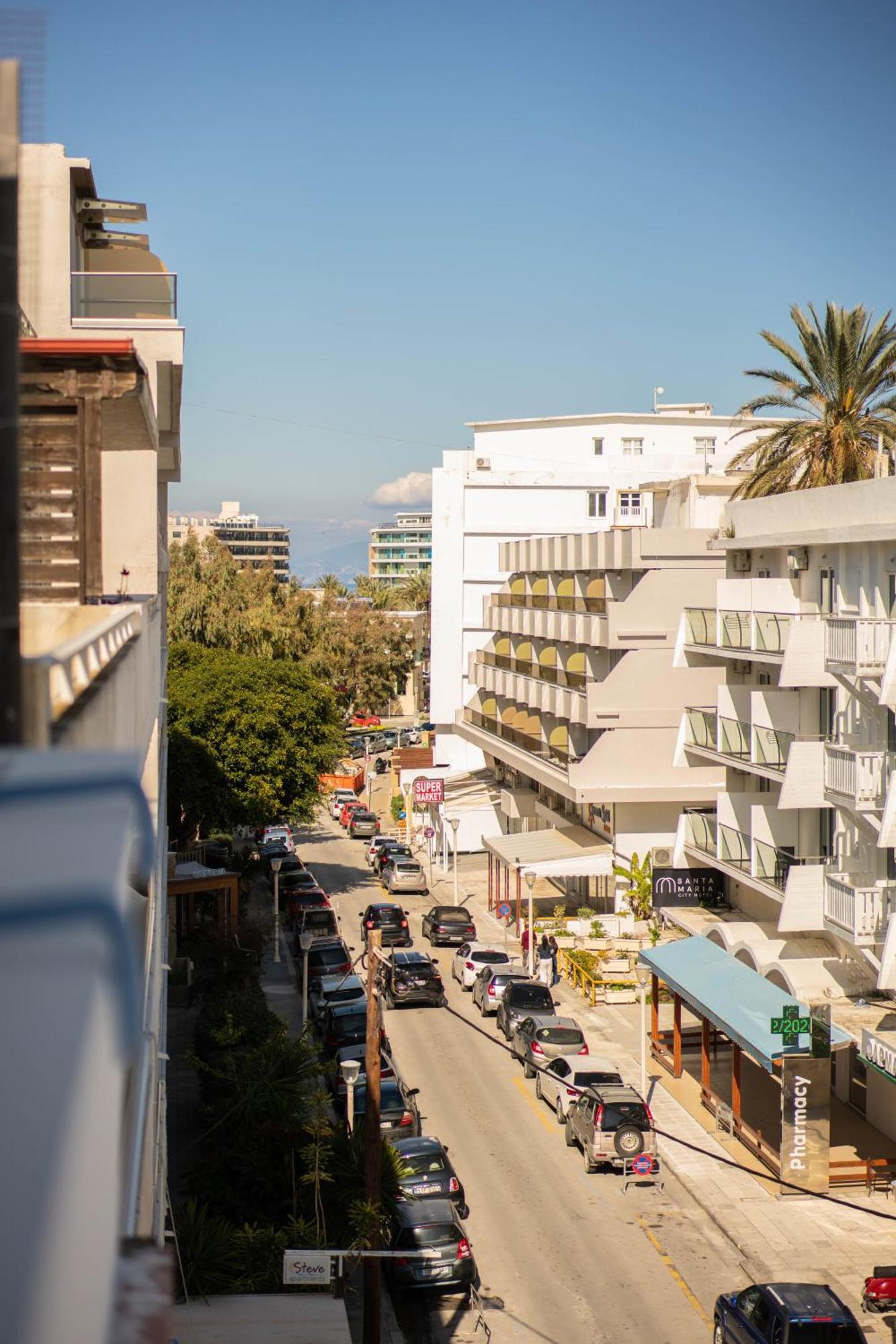Apartamento Aegean Stars Rhodes City Exterior foto